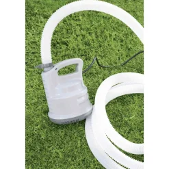 Bestway Pompe de vidange de piscine Blanc