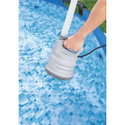 Bestway Pompe de vidange de piscine Blanc