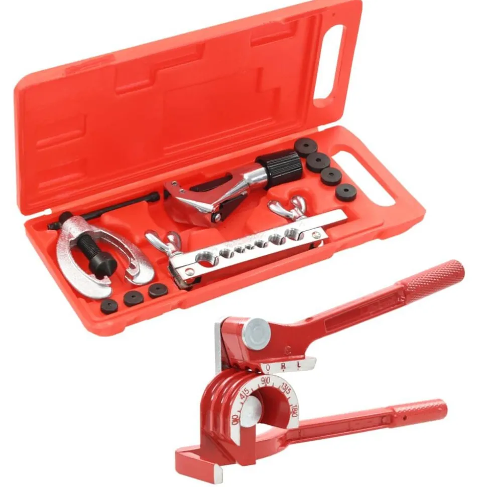 Boîte à outils avec une pince à cintrer
