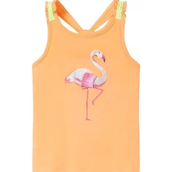 Débardeur pour enfants orange vif 104