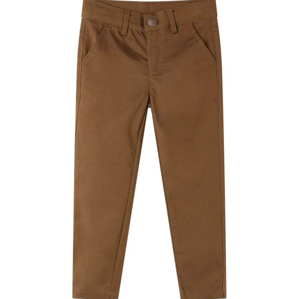Pantalons pour enfants cognac 92