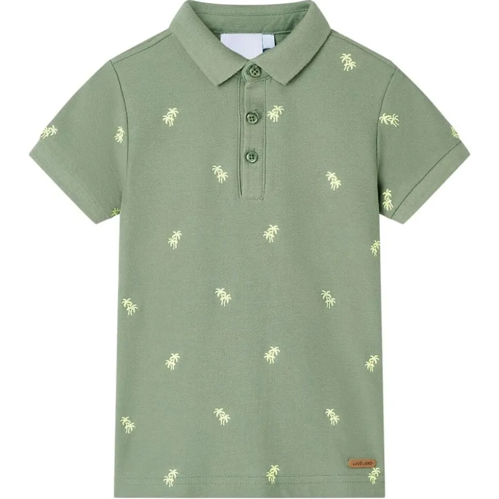 Polo pour enfants kaki 92