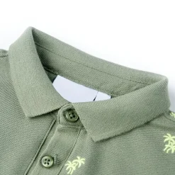 Polo pour enfants kaki 92