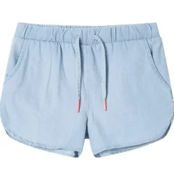 Short pour enfants bleu denim doux 92
