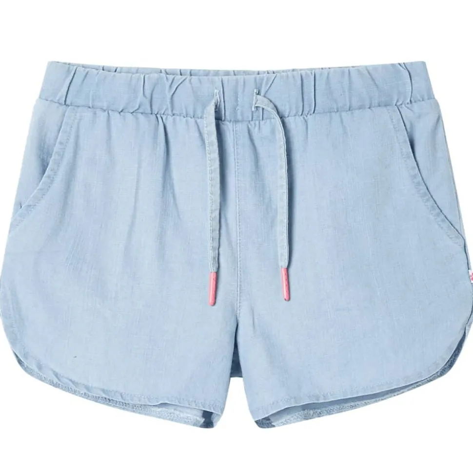 Short pour enfants bleu denim doux 92