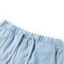 Short pour enfants bleu denim doux 92