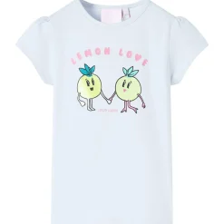 T-shirt pour enfants bleu clair 140