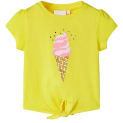 T-shirt pour enfants jaune 104
