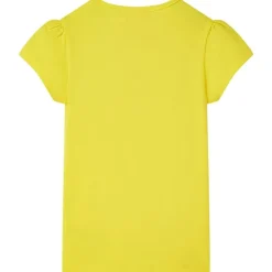 T-shirt pour enfants jaune vif 140