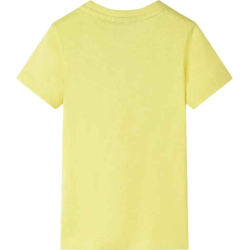 T-shirt pour enfants jaune 116