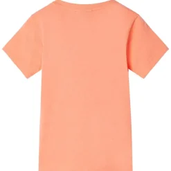 T-shirt pour enfants orange néon 128