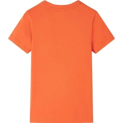 T-shirt pour enfants orange vif 104