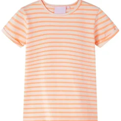 T-shirt pour enfants orange néon 104