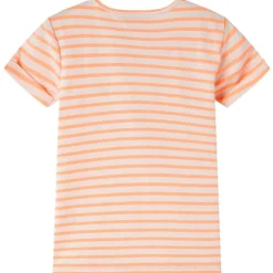 T-shirt pour enfants orange néon 104