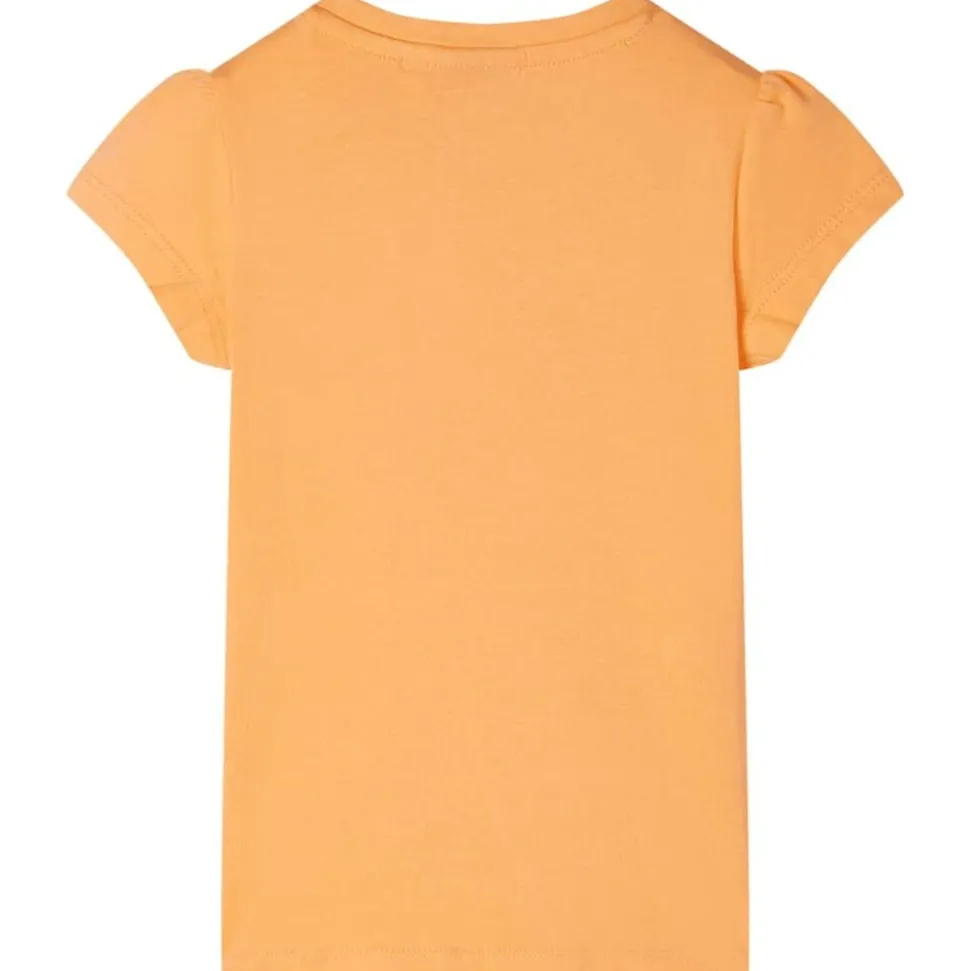 T-shirt pour enfants orange vif 116