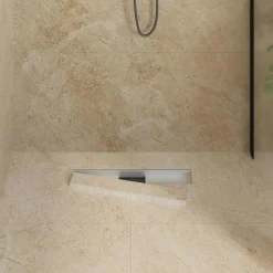vidaXL 2 en 1 Drain de Douche Argenté 50 cm Acier Inox 304