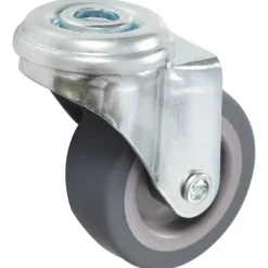 vidaXL 4 pcs Roulettes pivotantes à trou de boulon 50 mm