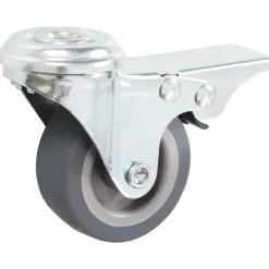 vidaXL 4 pcs Roulettes pivotantes à trou de boulon 50 mm