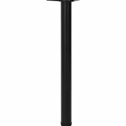 vidaXL 4 pieds de table réglables en hauteur 710 mm Noir