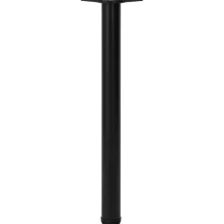 vidaXL 4 pieds de table réglables en hauteur 710 mm Noir