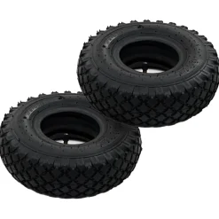 vidaXL 2 pneus 2 chambres à air 3.00-4 260x85 pour roue de diable