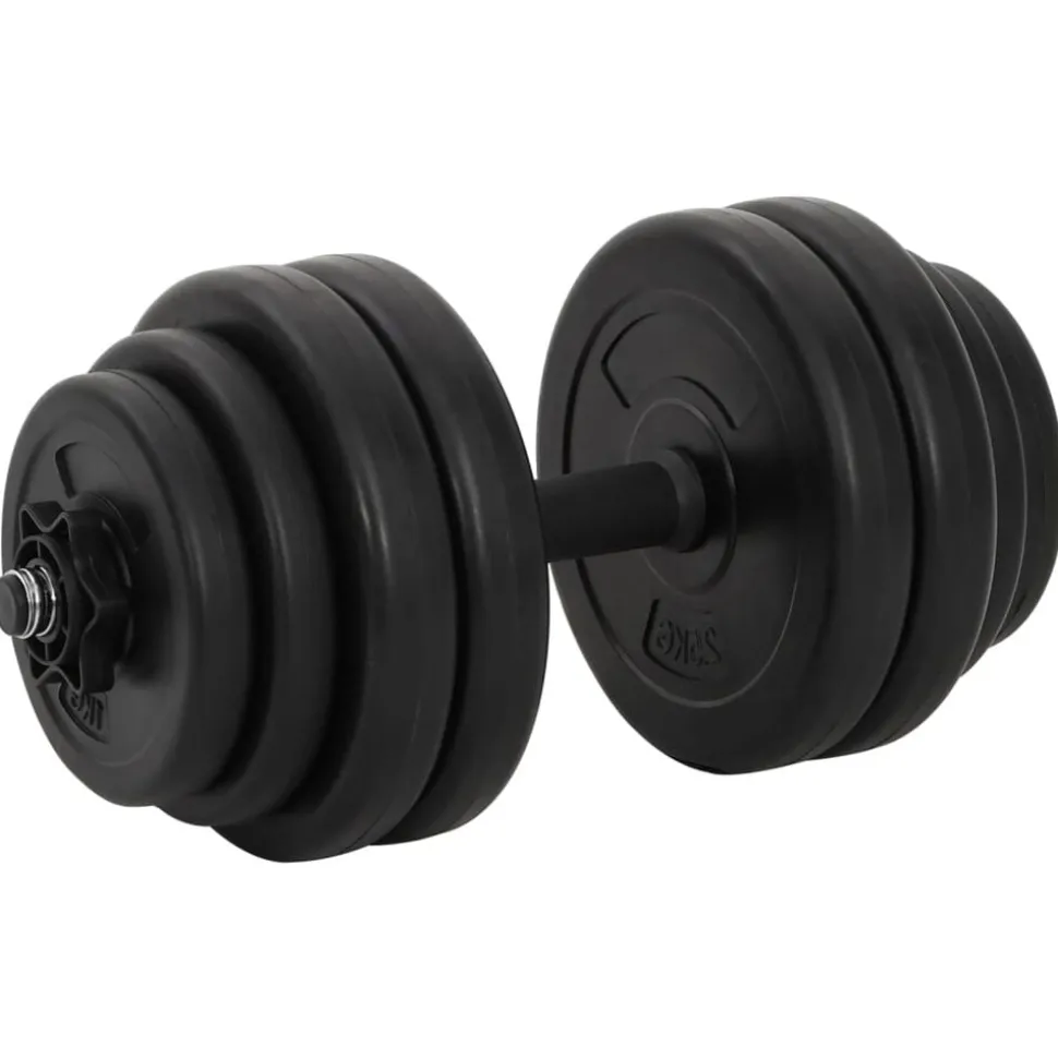 vidaXL 1 x Haltère 15 kg
