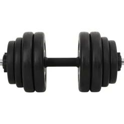 vidaXL 1 x Haltère 15 kg