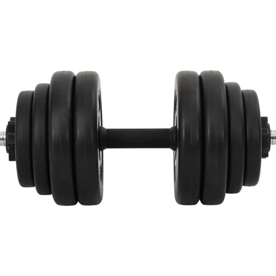 vidaXL 1 x Haltère 15 kg
