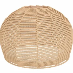 vidaXL Abat-jour de plafonnier Ø36x26 cm fer et papier