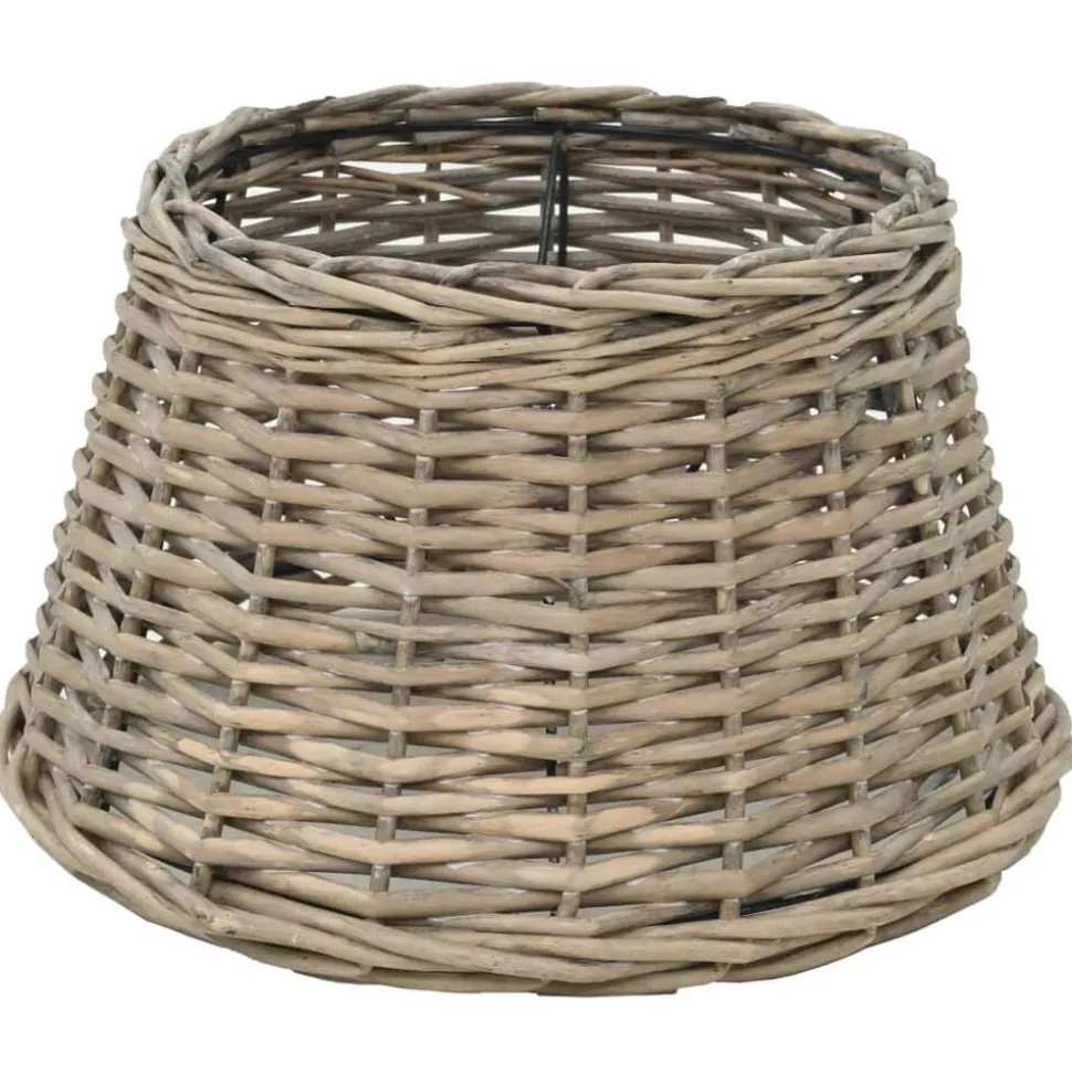 vidaXL Abat-jour Osier 38 x 23 cm Naturel