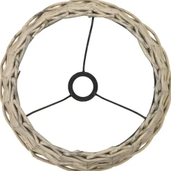 vidaXL Abat-jour Osier 38 x 23 cm Naturel