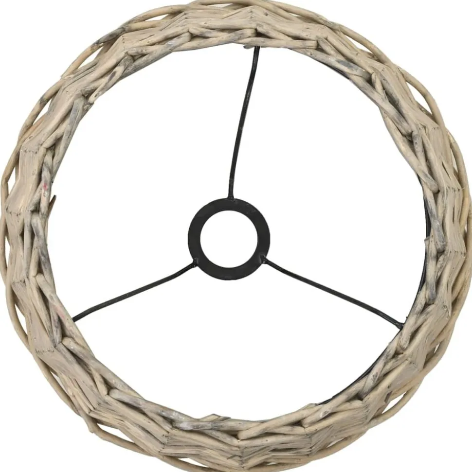 vidaXL Abat-jour Osier 38 x 23 cm Naturel