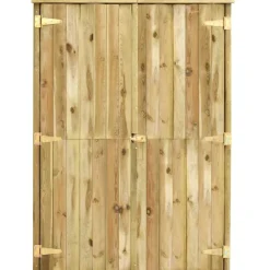 vidaXL Abri à outils de jardin 123x50x171 cm Pinède imprégnée