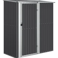 vidaXL Abri de jardin Anthracite 180,5x97x209,5 cm Acier galvanisé