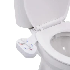 vidaXL Accessoire siège toilette et eau chaude et froide buse unique