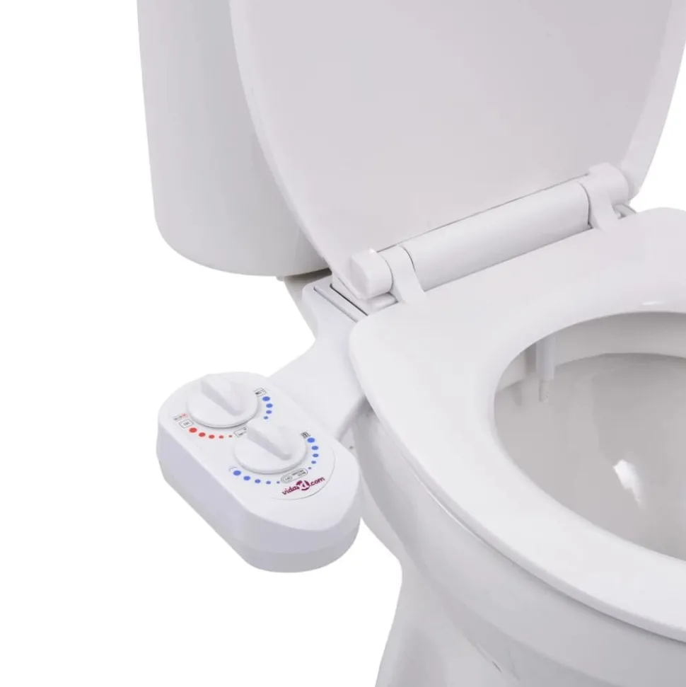 vidaXL Accessoire siège toilette et eau chaude et froide buse unique
