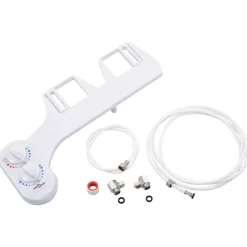 vidaXL Accessoire siège toilette et eau chaude et froide buse unique