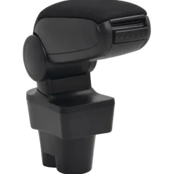 vidaXL Accoudoir de voiture noir 12x36x(33,5-48) cm ABS