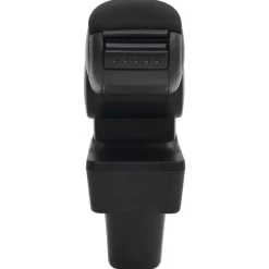vidaXL Accoudoir de voiture noir 12x36x(33,5-48) cm ABS