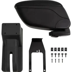 vidaXL Accoudoir de voiture noir 12x29x(32-46) cm ABS