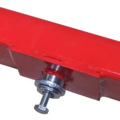 vidaXL Adaptateur de traverse 2 tonnes Rouge