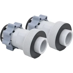vidaXL Adaptateurs de tuyaux de piscine Type B 2 pcs