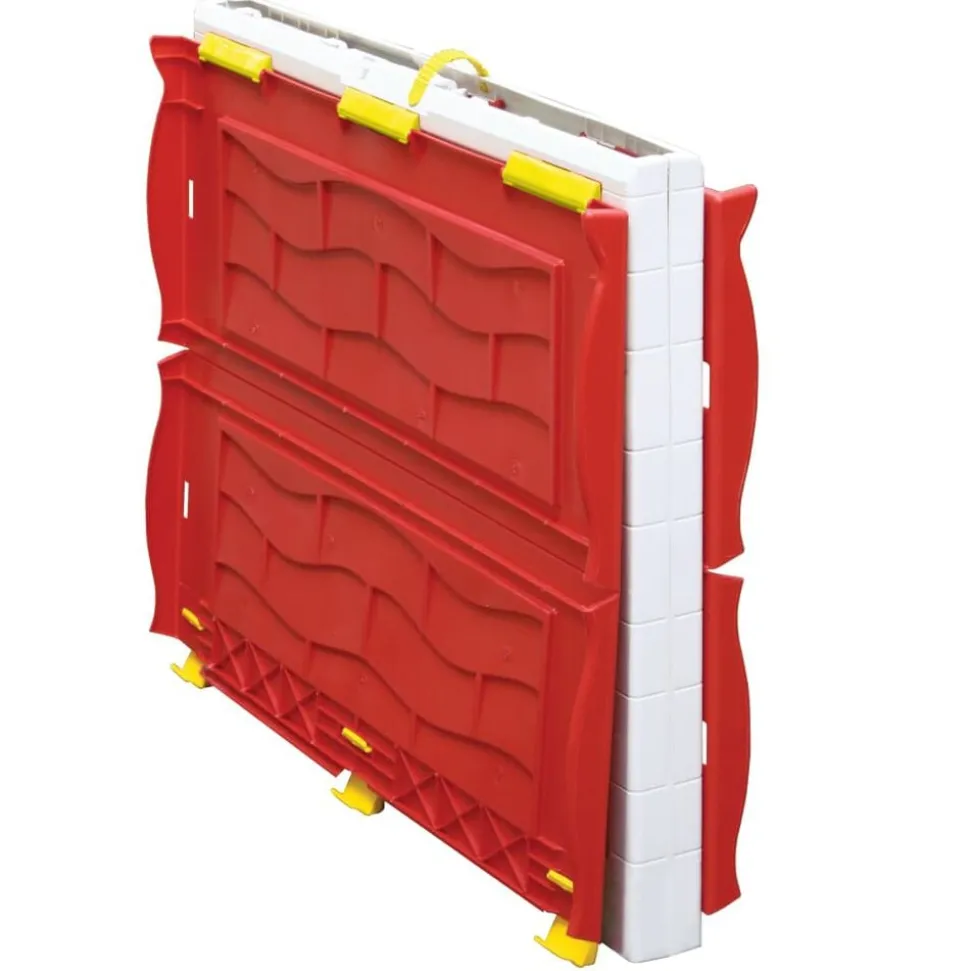 vidaXL Aire de jeu pliable avec porte et fenêtres fonctionnelles
