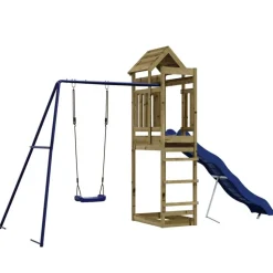 vidaXL Aire de jeux d'extérieur bois de pin imprégné