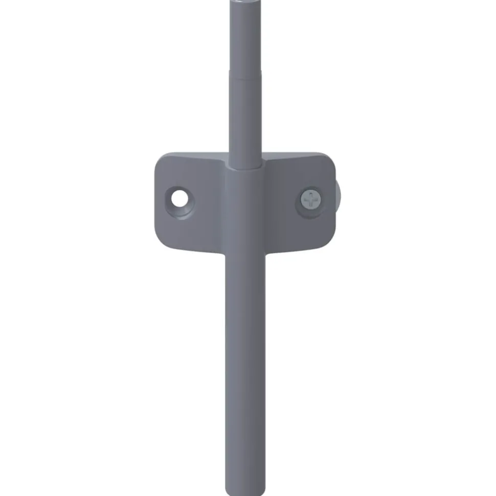 vidaXL Amortisseur à fermeture douce 2 pcs Gris 125 x 47 x 15 mm PP