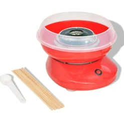 VidaXL Appareil à barbe à papa 480 W Rouge