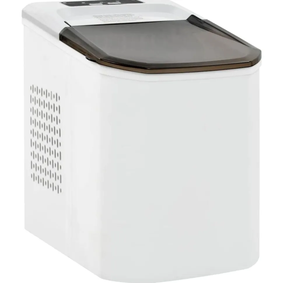 vidaXL Appareil à glaçons Blanc 1,4 L 15 kg / 24 h