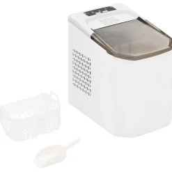 vidaXL Appareil à glaçons Blanc 1,4 L 15 kg / 24 h
