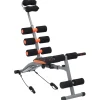 vidaXL Appareil d'exercices abdominaux en L avec cordes élastiques