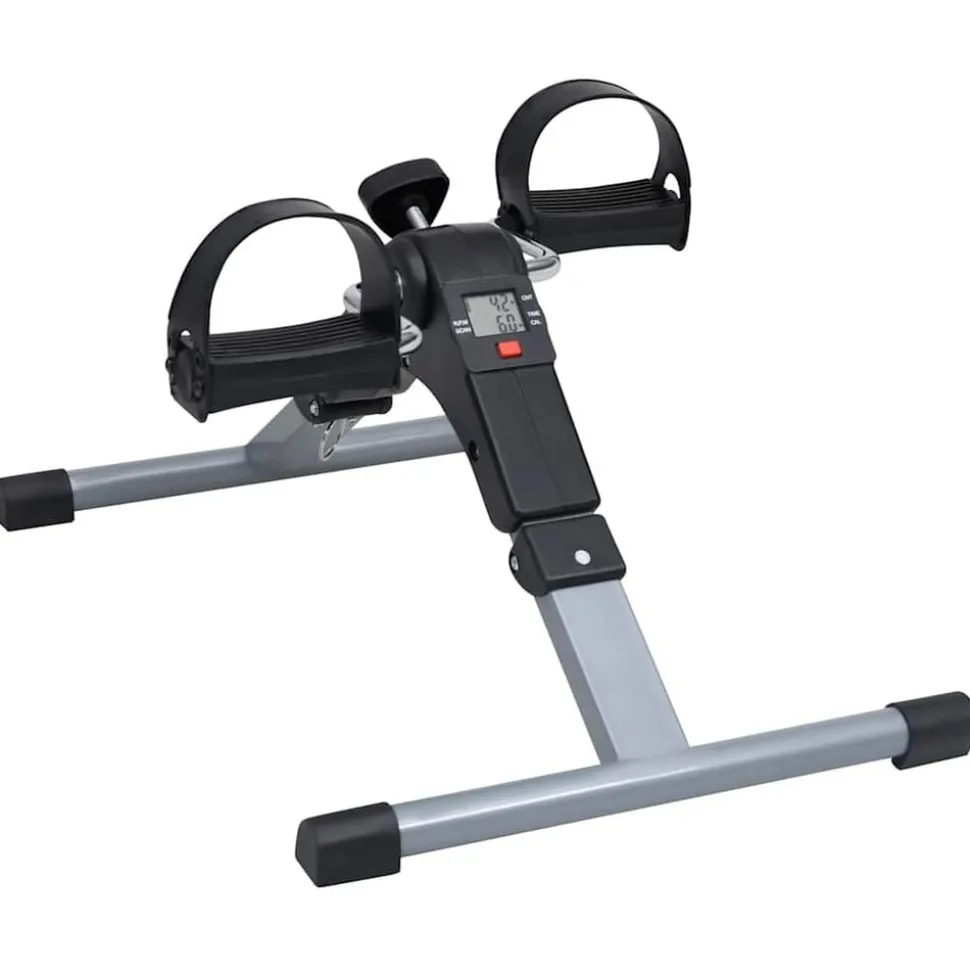 vidaXL Appareil d'exercices à pédales pour jambes et bras à écran LCD